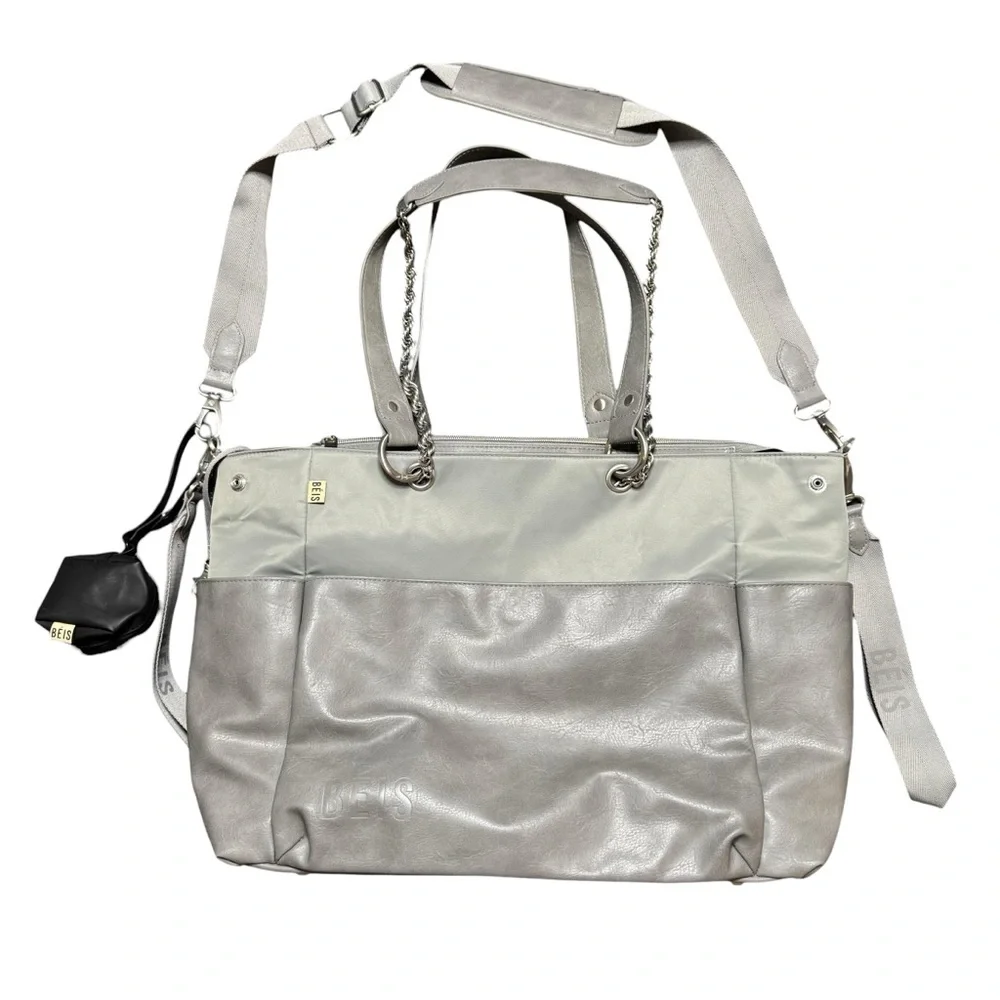 BEIS The Diaper Bag in Gray - Picture 2 of 16